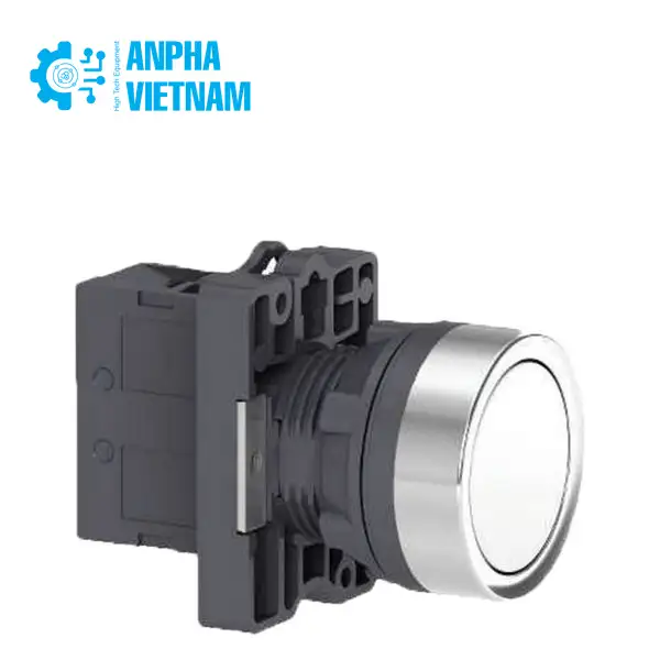 NÚT NHẤN SCHNEIDER TRẮNG, PHẲNG, 1 NO – XA2EA11