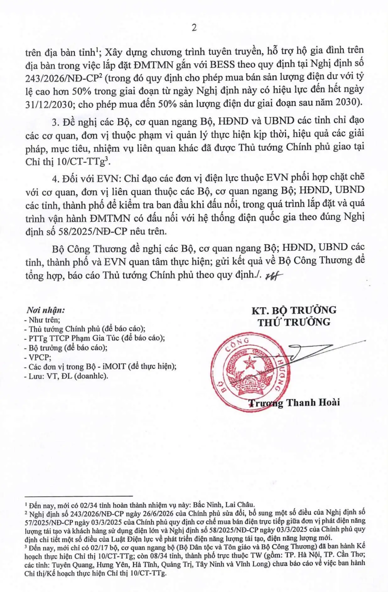 Bộ Công Thương yêu cầu lắp điện mặt trời mái nhà tại công sở, trường học, bệnh viện trước 31/3/2027